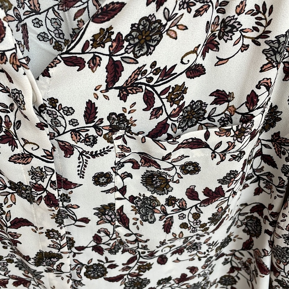 LOFT button-front blouse - Picture 5 of 6